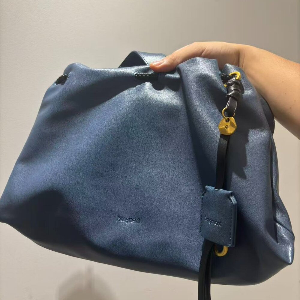 Songmont Handbag Crossbody Bag Blue